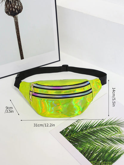 holographic-yellow-fanny-pack-dimensions