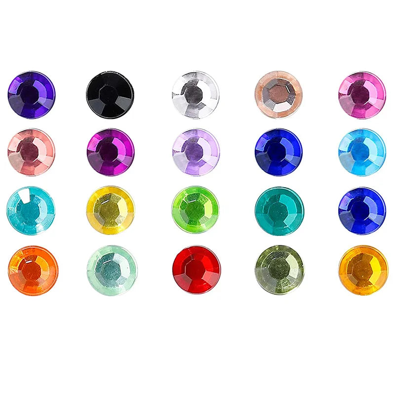 Rhinestone Face Gems Sheets