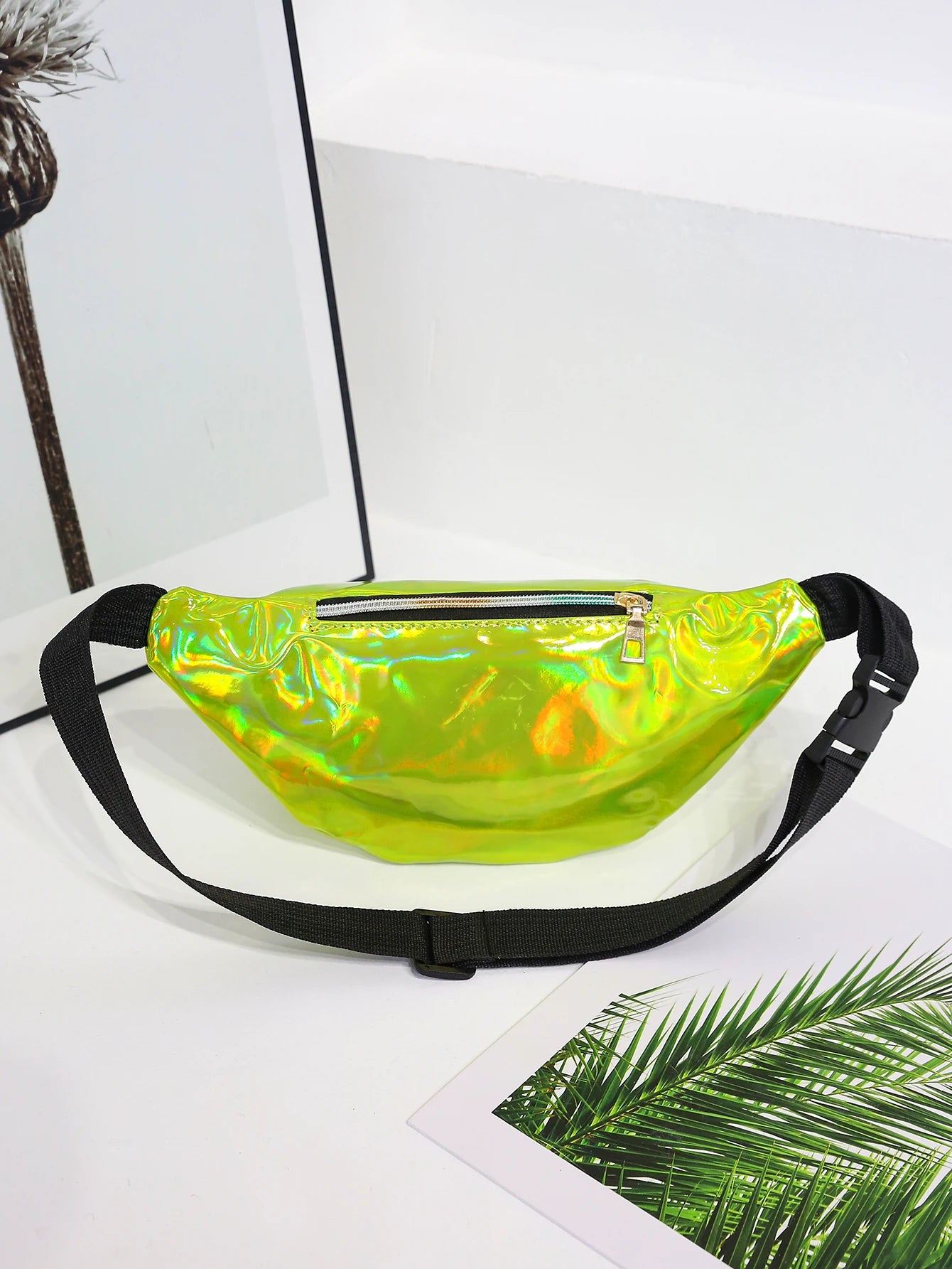 yellow-holographic-fanny-pack-rear-view