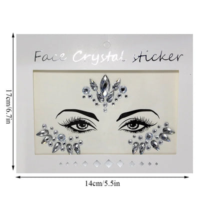 Rhinestone Face Gems Sets